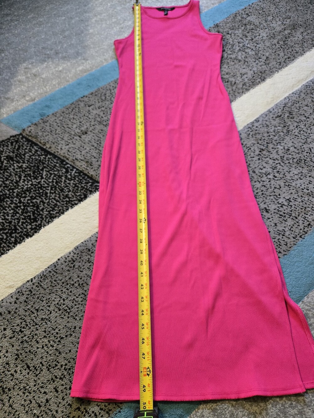 WHBM FORME Rib Sleeveless Midi Dress, M, EUC - Picture 4 of 13